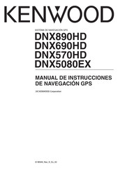 Kenwood DNX5080EX Manual De Instrucciones