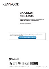 Kenwood KDC-BT61U Manual De Instrucciones