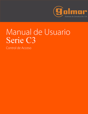 golmar C3 Serie Manual De Usuario