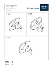 Grohe 19822 Manual Del Usuario