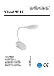 Velleman VTLLAMP15 Manual Del Usuario