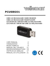 Velleman PCUSBGO1 Manual Del Usuario