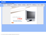 Philips 170C8 Manual Del Usuario