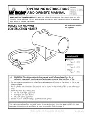 Mr. Heater MH125FAV Instrucciones De Uso Y Manual Del Usuari