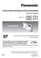 Panasonic LUMIX DMC-FP1 Instrucciones De Funcionamiento