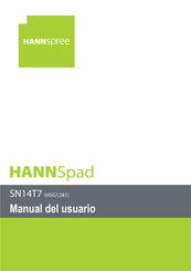 HANNspree HannSpad SN14T7 Manual Del Usuario