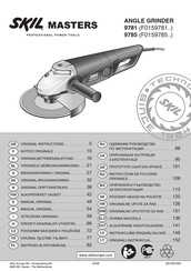 SKIL MASTERS F0159781 Manual Original