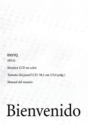 BenQ FP531 Manual Del Usuario