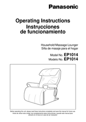 Panasonic EP1014 Instrucciones De Funcionamiento