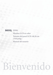 BenQ FP991 Manual Del Usuario