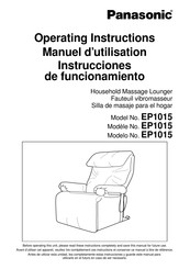 Panasonic EP1015 Instrucciones De Funcionamiento