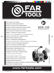 Far Tools BGN 150 Traduccion Del Manual De Instrucciones Originale