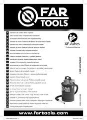 Far Tools XF-Ashes Traduccion Del Manual De Instrucciones Originale