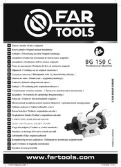 Far Tools BG 150 C Traduccion Del Manual De Instrucciones Originale