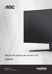 AOC C32G2AE Manual Del Usuario