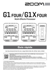 Zoom G1 FOUR Guía Rápida