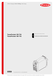 Fronius TransPocket 150 TIG Manual De Instrucciones