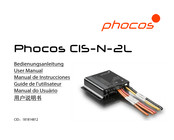 Phocos CIS-N-10-2L Manual De Instrucciones