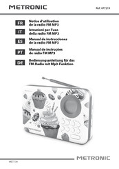 Metronic 477219 Manual De Instrucciones