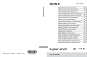 Sony Cyber-shot DSC-W580 Manual De Instrucciones