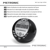 Metronic 477016 Manual De Instrucciones