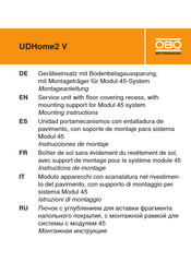 OBO Bettermann UDHome2 V Instrucciones De Montaje