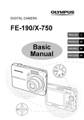 Olympus X-750 Basic Manual