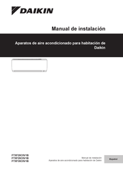 Daikin FTXF25C5V1B Manual De Instalación