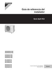 Daikin RXA35A3V1B Guía De Referencia Del Instalador