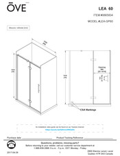 OVE LEA-GP60 Manual Del Usuario