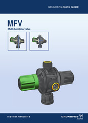 Grundfos MFV Serie Guía Rápida