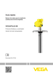 Vega VEGAPULS 66 Guía Rápida