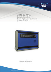 IEA Micro 60 MAX Manual Del Usuario