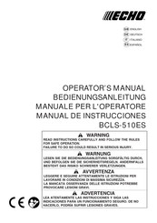 Echo BCLS-510ES Manual De Instrucciones