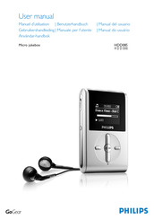 Philips GoGear HDD085 Manual Del Usuario