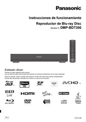 Panasonic DMP-BDT300 Instrucciones De Funcionamiento