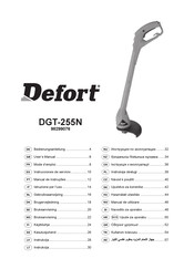 Defort DGT-255N Instrucciones De Servicio