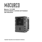 Macurco TX-12-AM Manual De Instrucciones