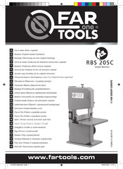 Far Tools RBS 205C Traduccion Del Manual De Instrucciones Originale