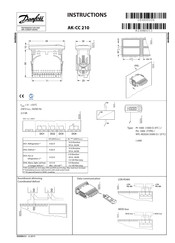 Danfoss AK-CC 210 Manual Del Usuario