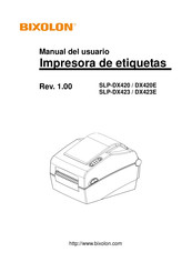 Bixolon SLP-DX420 Manual Del Usuario