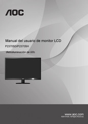 AOC P2370SH Manual Del Usuario