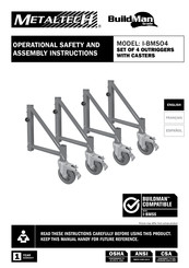 MetalTech I-BMSO4 Directivas De Seguridad E Instrucciones De Montaje