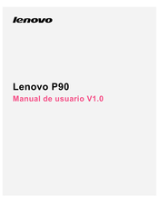 Lenovo P90 Manual De Usuario