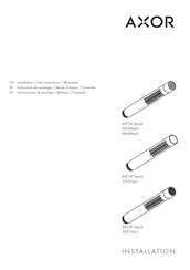 Axor Starck 10531 Serie Instrucciones De Montaje