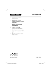 EINHELL GE-WW 9041 E Manual De Instrucciones Original