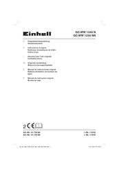 EINHELL GC-WW 1250 NN Manual De Instrucciones Original