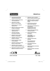 Toolson PRO-RF 521 Manual De Instrucciones