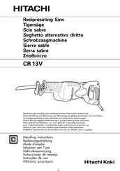 Hitachi Koki CR 13V Instrucciones De Manejo