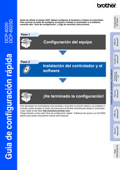 Brother DCP-8020 Guía De Configuración Rápida